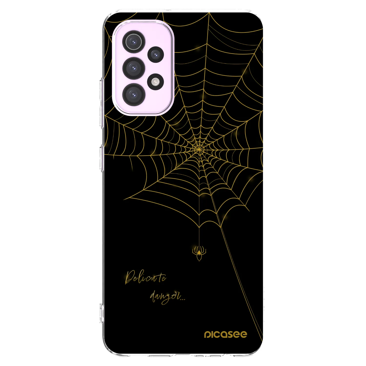 Picasee silikonski prozorni ovitek za Samsung Galaxy A32 5G A326B - Delicate danger