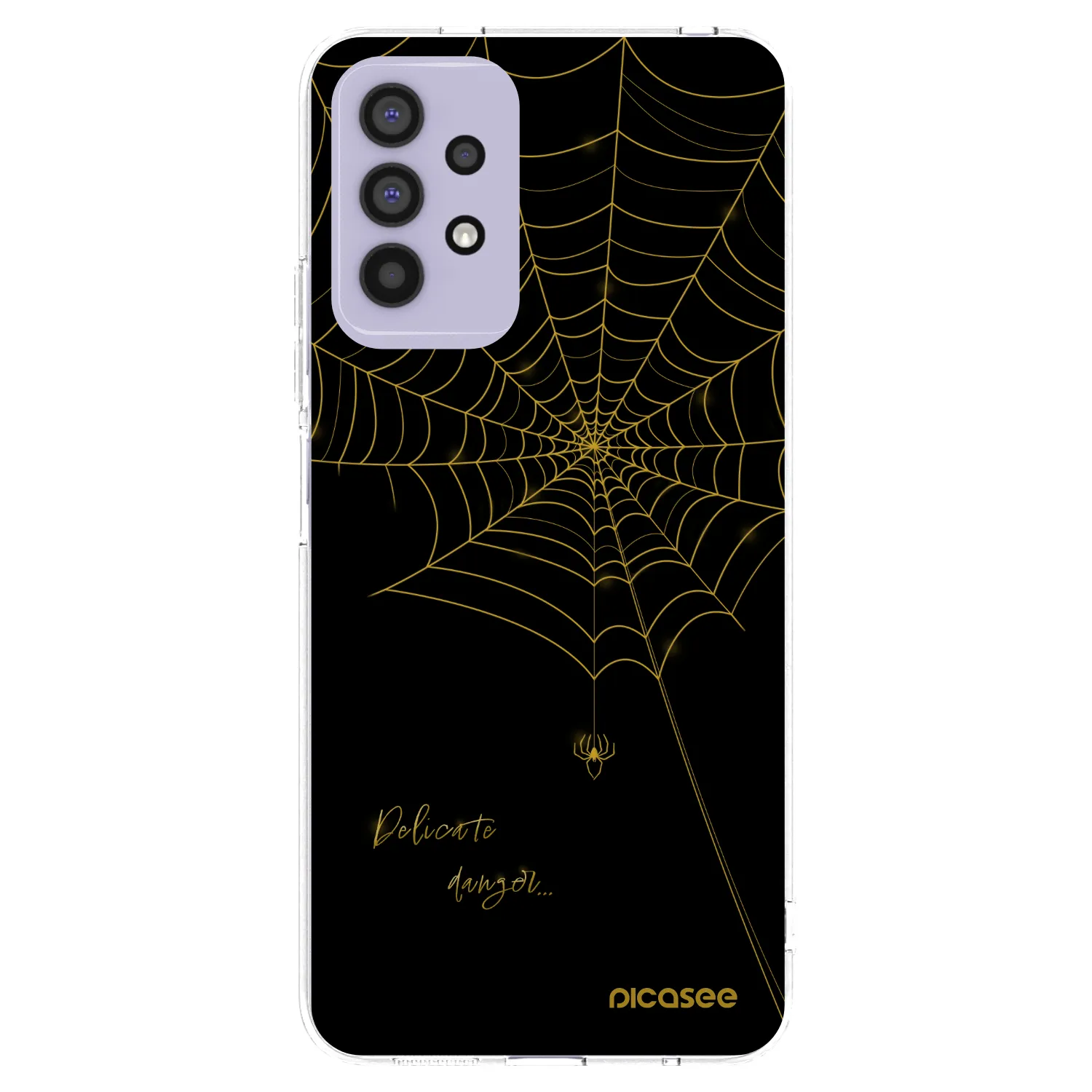Picasee silikonski prozorni ovitek za Samsung Galaxy A32 4G SM-A325F - Delicate danger