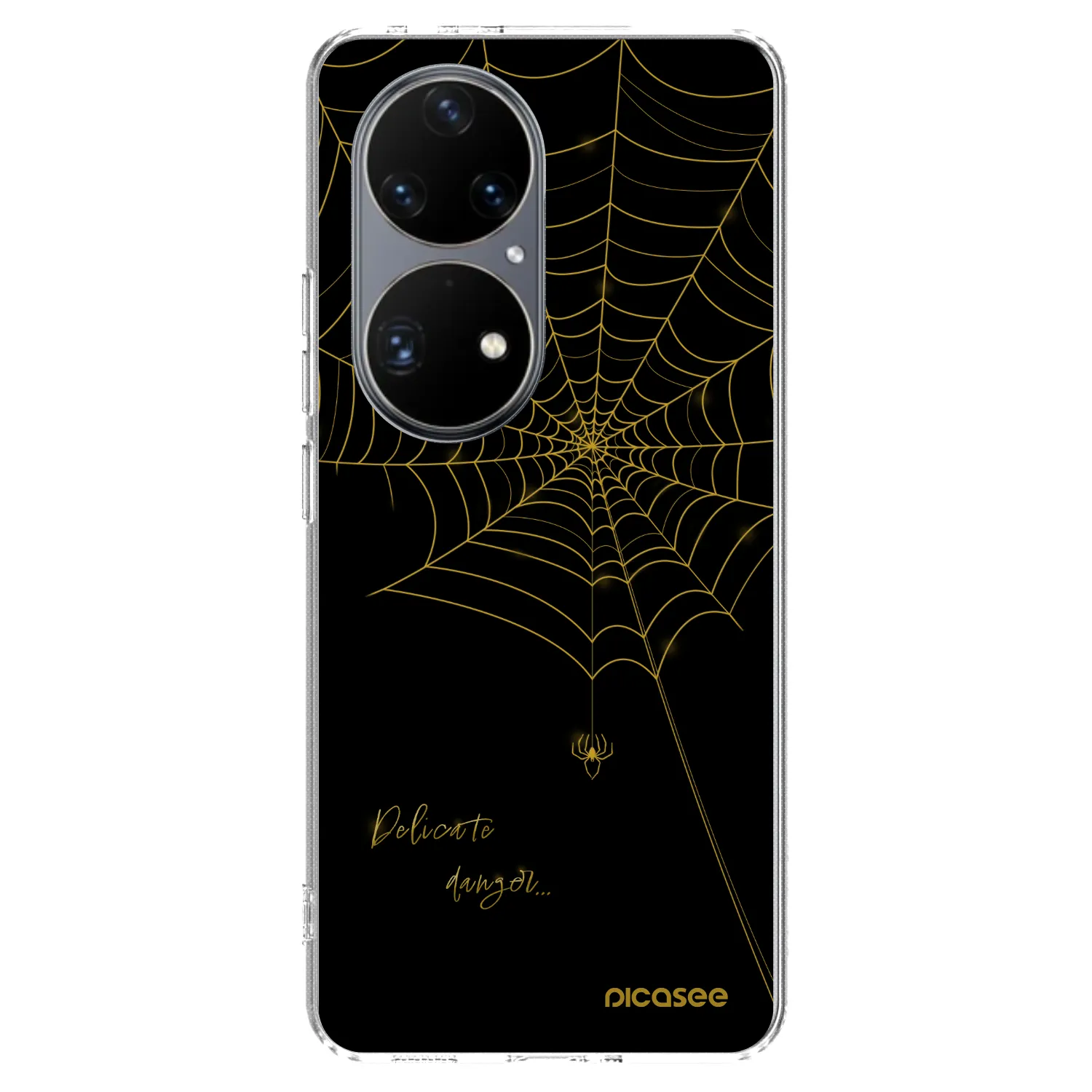 Picasee silikonski prozorni ovitek za Huawei P50 - Delicate danger