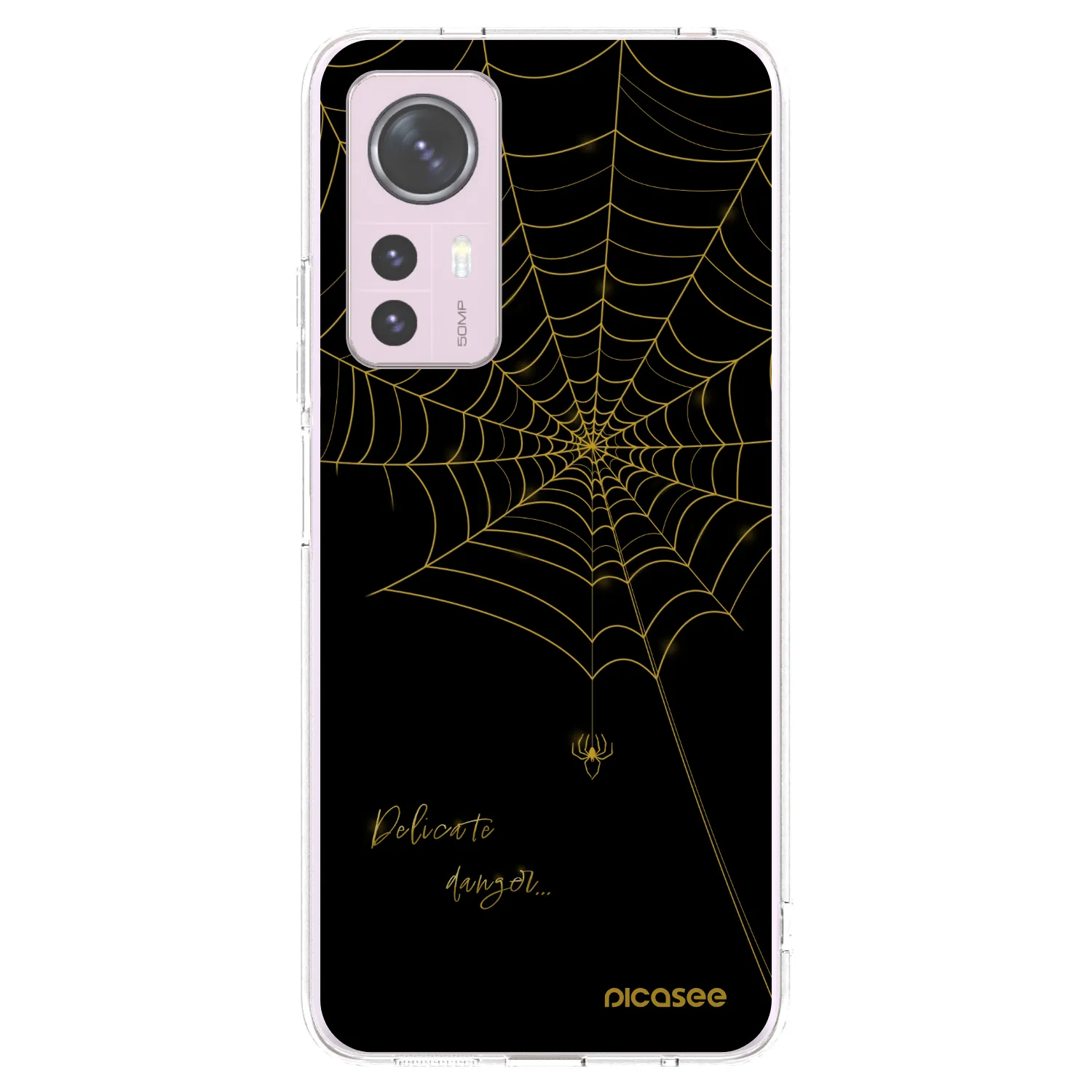 Picasee silikonski prozorni ovitek za Xiaomi 12 - Delicate danger