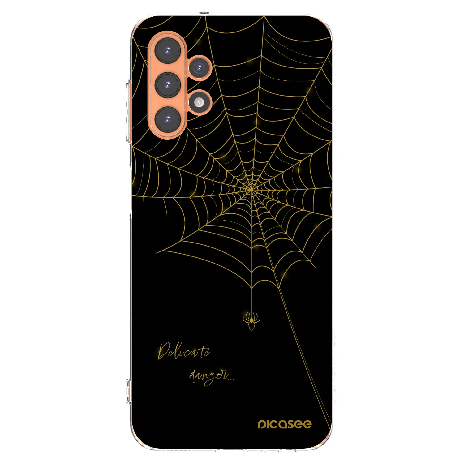 Picasee silikonski prozorni ovitek za Samsung Galaxy A13 4G A135 - Delicate danger