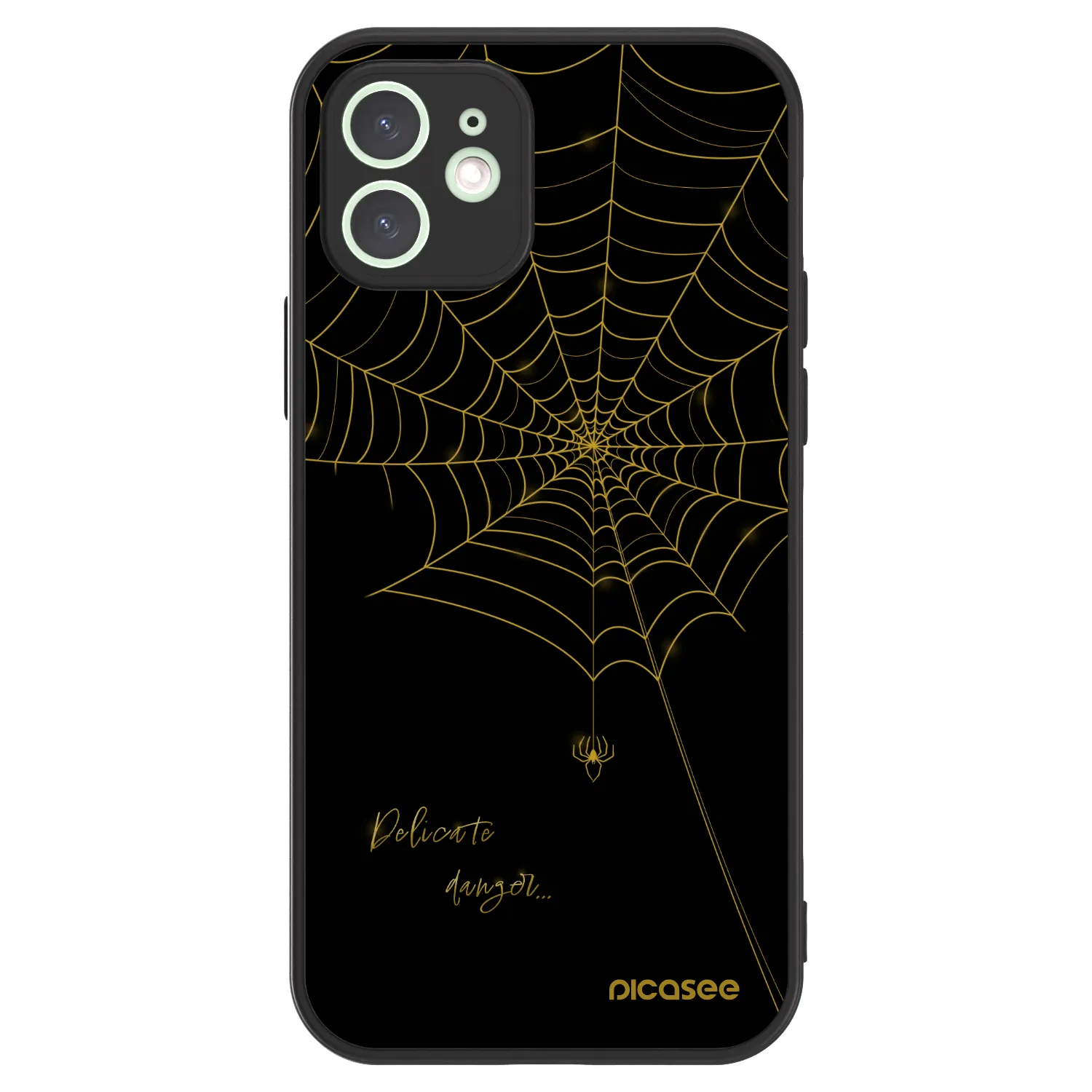 Picasee ULTIMATE CASE MagSafe za Apple iPhone 12 - Delicate danger