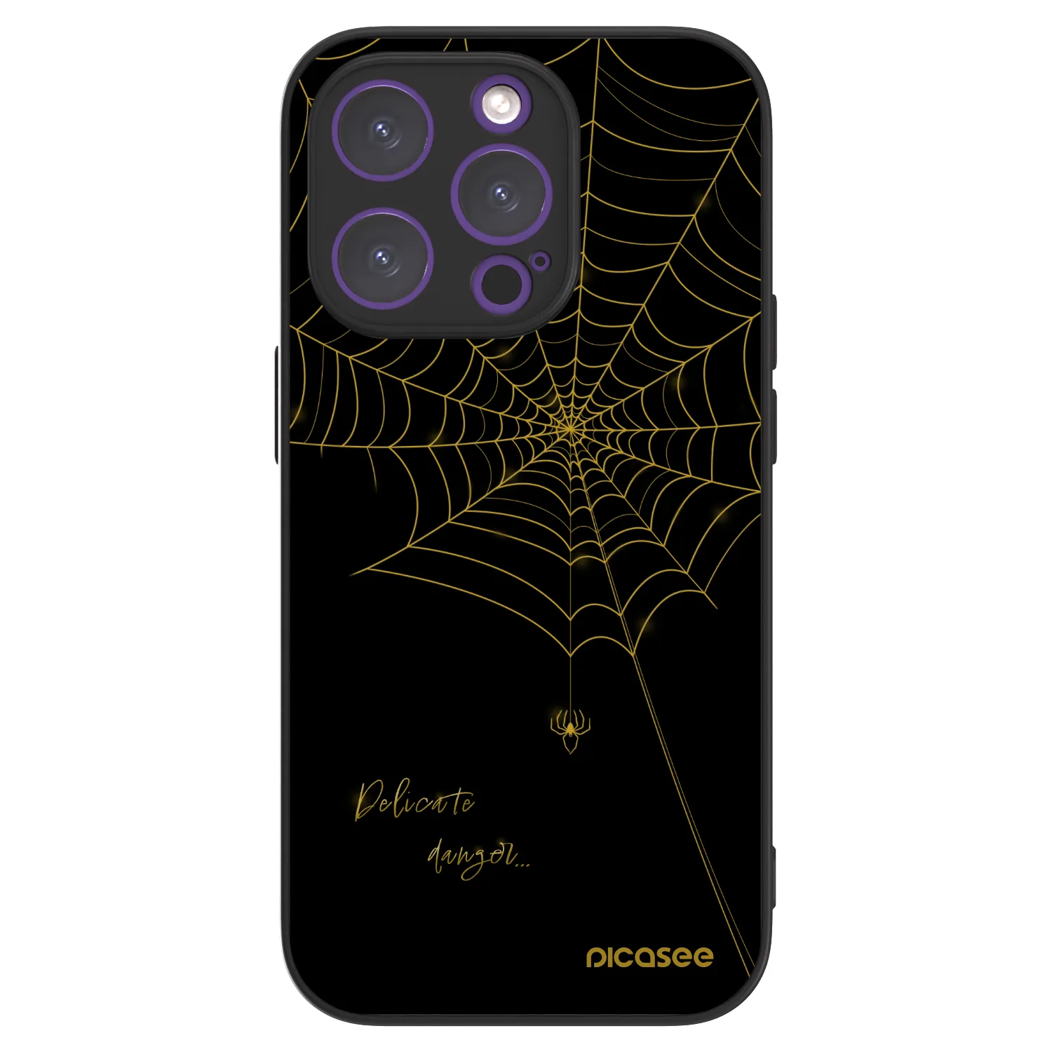 Picasee ULTIMATE CASE MagSafe za Apple iPhone 14 Pro - Delicate danger