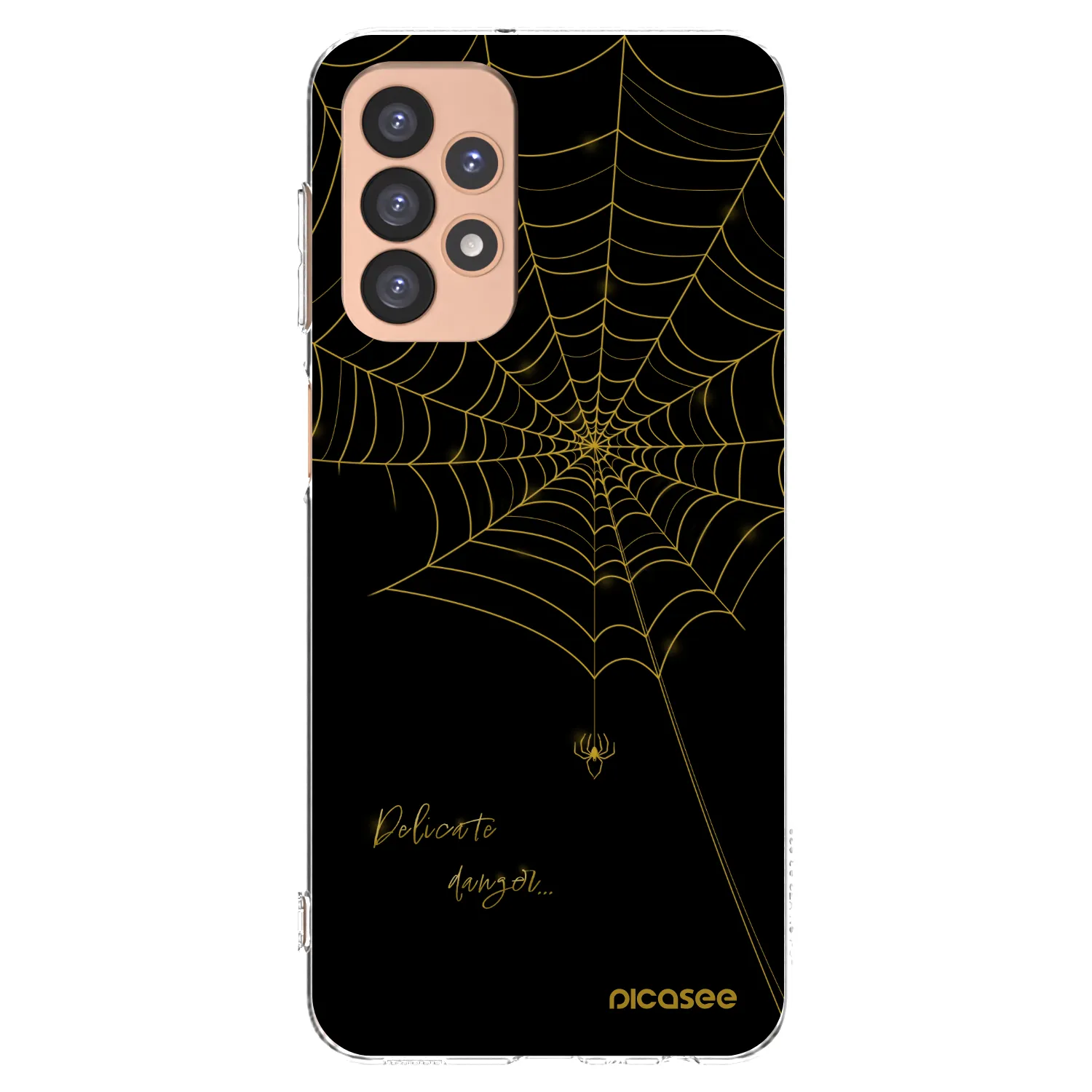 Picasee silikonski prozorni ovitek za Samsung Galaxy A23 A236B 5G - Delicate danger