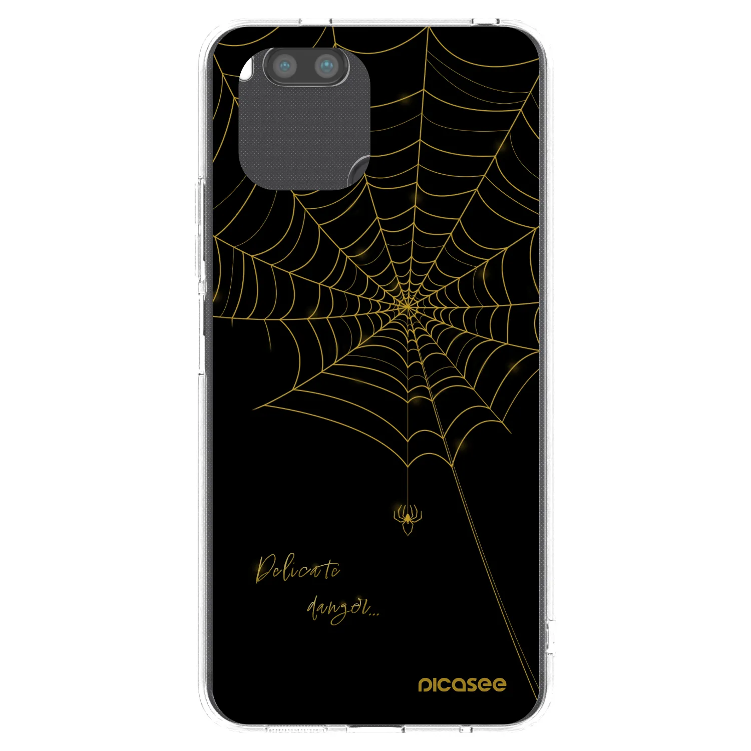 Picasee silikonski prozorni ovitek za Xiaomi Redmi A1 - Delicate danger