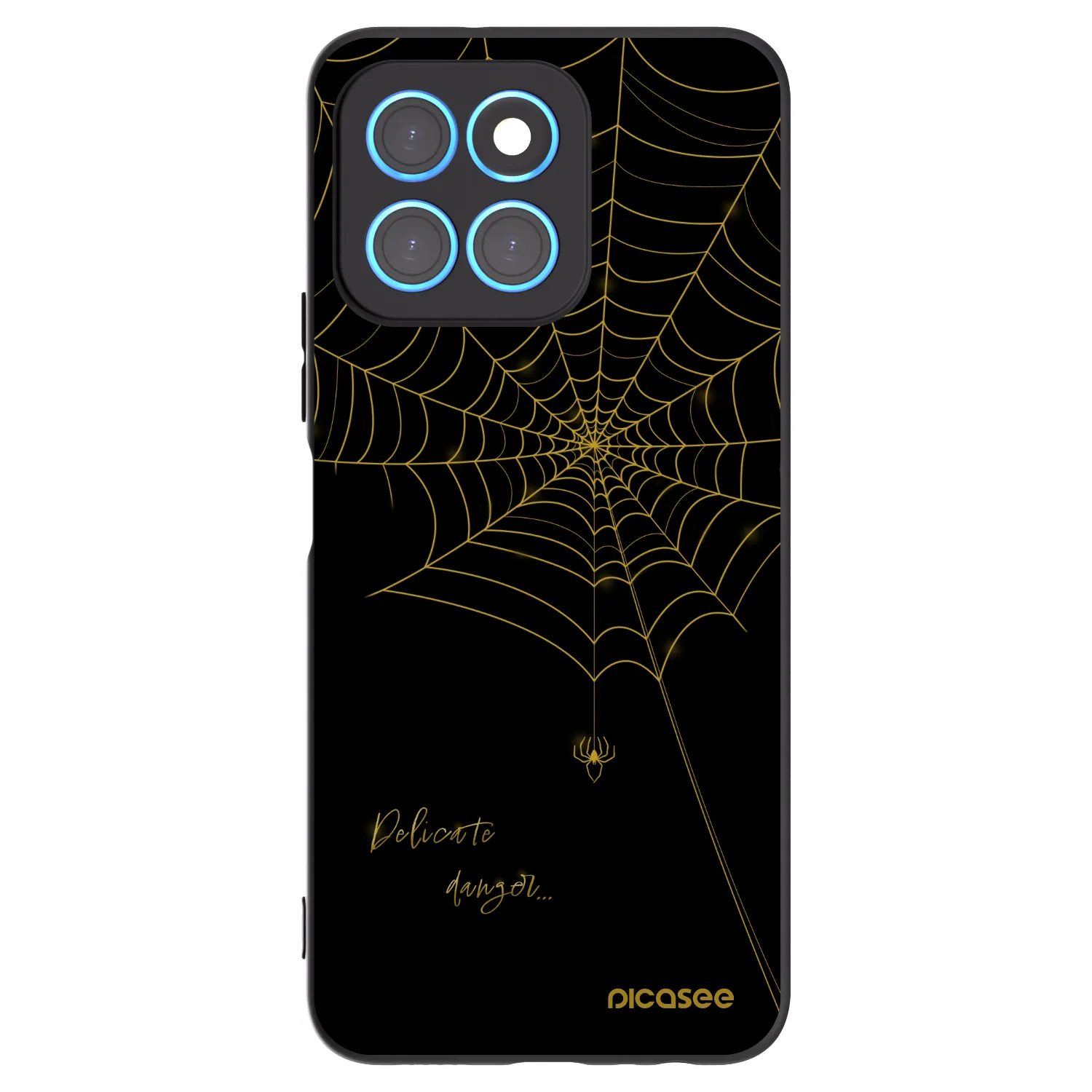 Picasee silikonski črni ovitek za Honor X6 - Delicate danger
