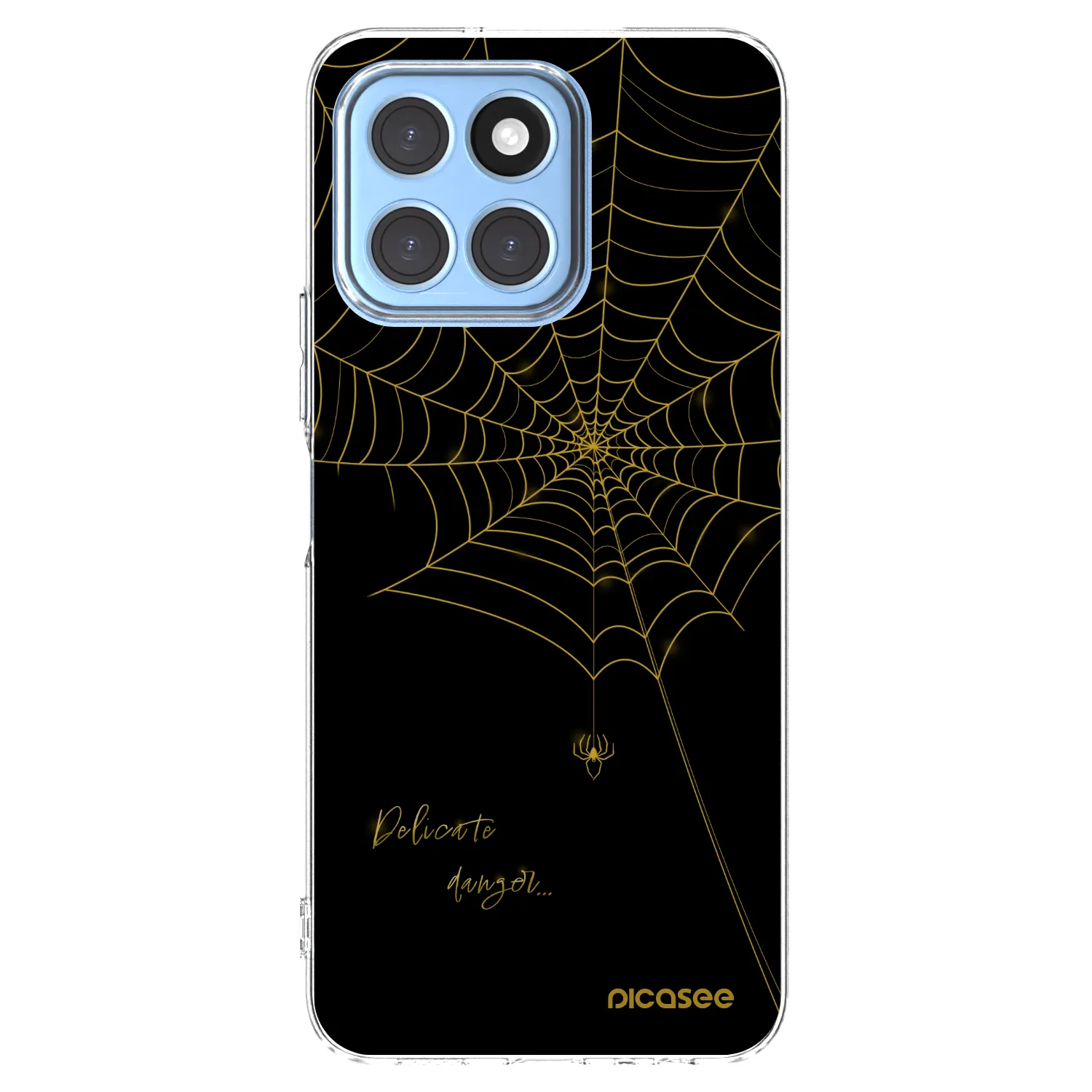 Picasee silikonski prozorni ovitek za Honor X6 - Delicate danger