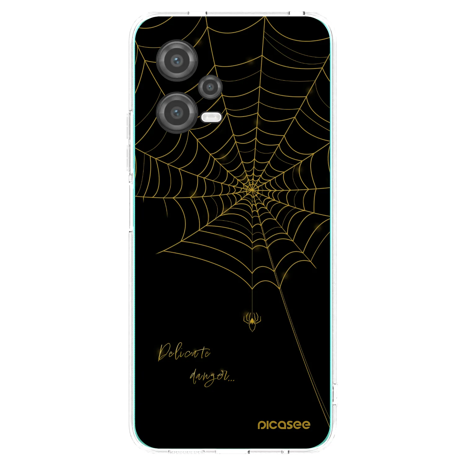 Picasee silikonski prozorni ovitek za Xiaomi Poco X5 - Delicate danger