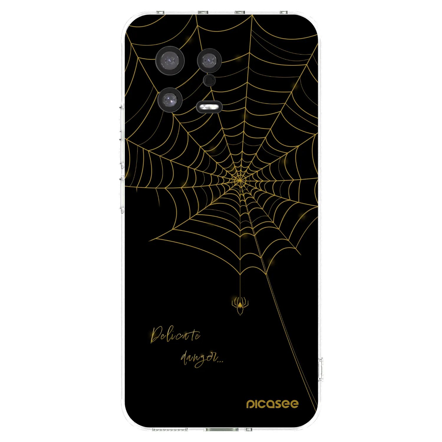 Picasee silikonski prozorni ovitek za Xiaomi 13 - Delicate danger