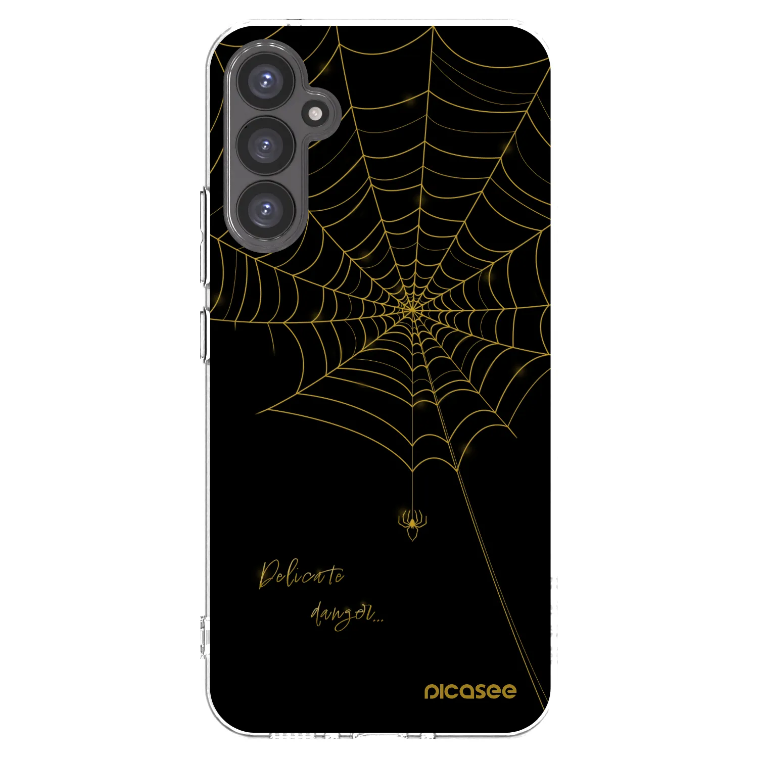 Picasee silikonski prozorni ovitek za Samsung Galaxy A34 5G A346B - Delicate danger