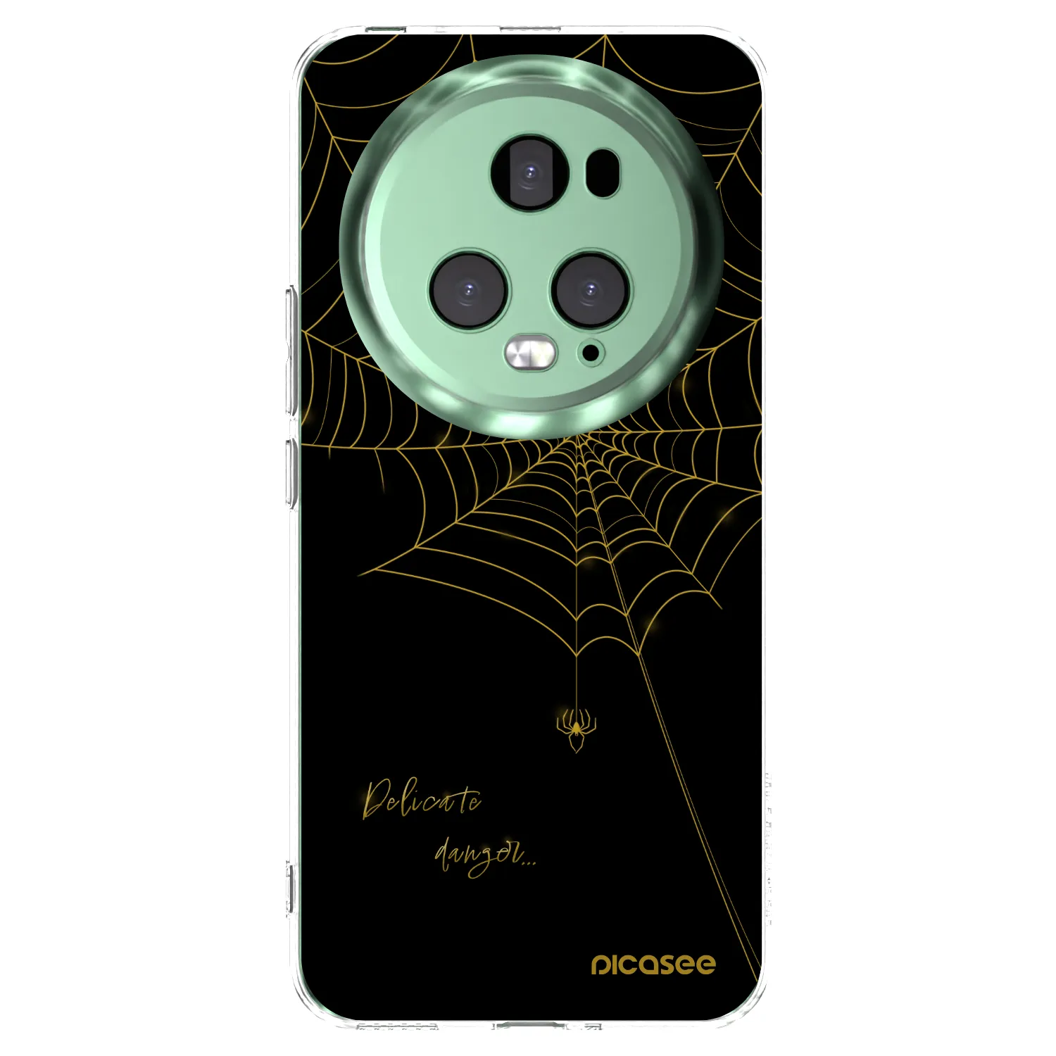 Picasee silikonski prozorni ovitek za Honor Magic5 Pro - Delicate danger