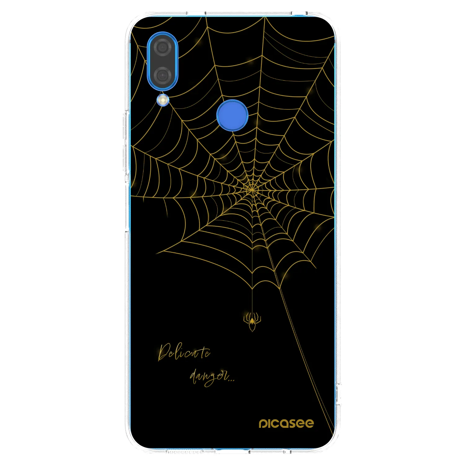 Picasee silikonski prozorni ovitek za Huawei Nova 3 - Delicate danger