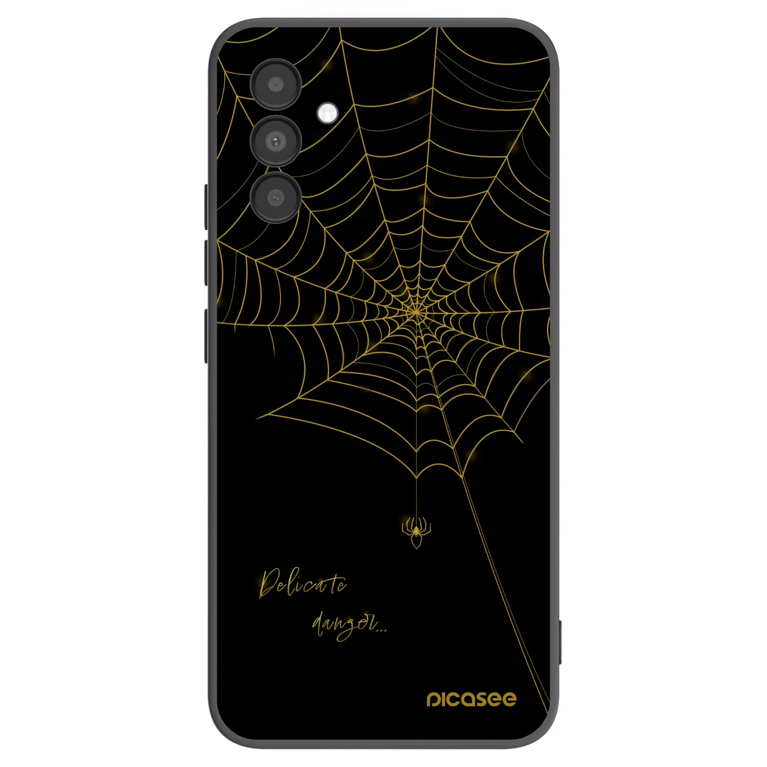 Picasee silikonski črni ovitek za Samsung Galaxy A04s A047F - Delicate danger