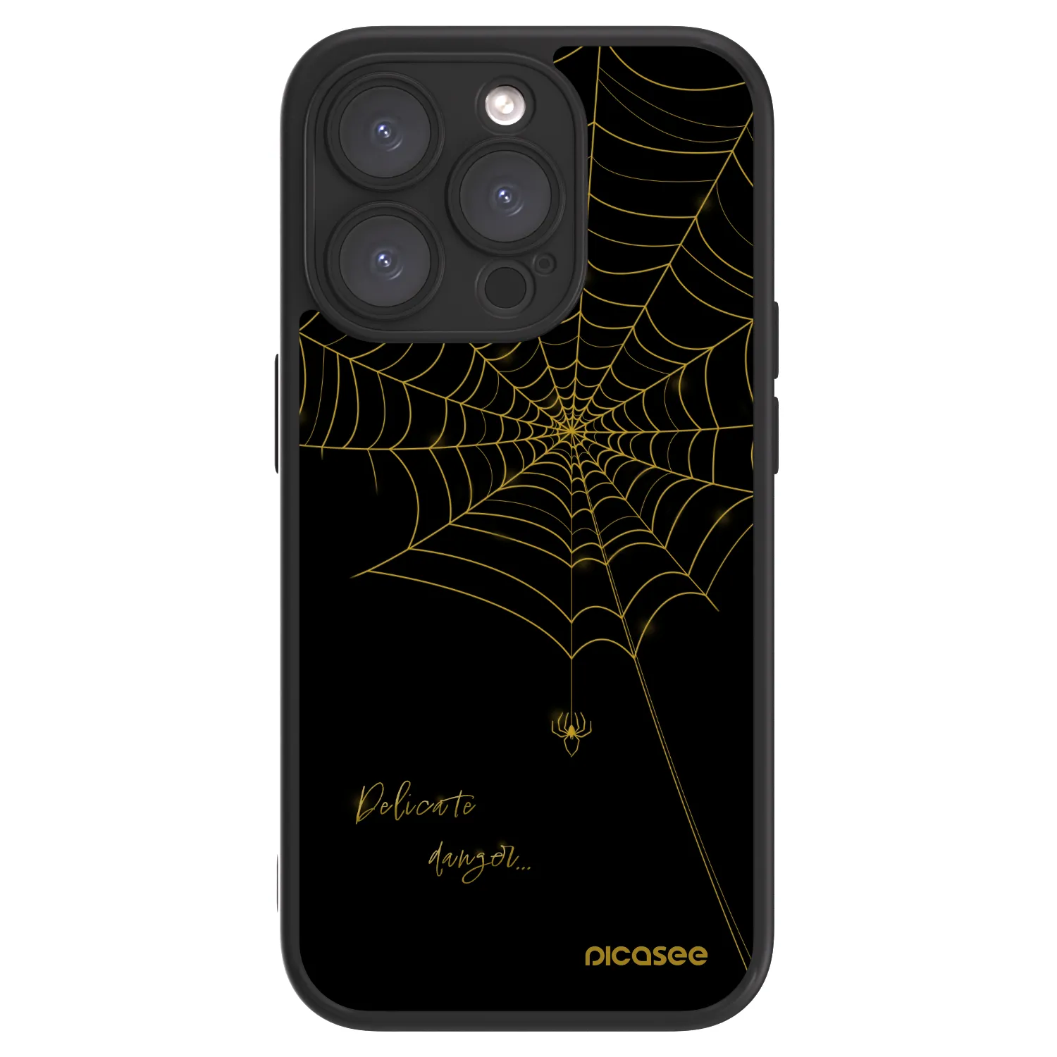 Picasee ULTIMATE CASE MagSafe za Apple iPhone 15 Pro - Delicate danger