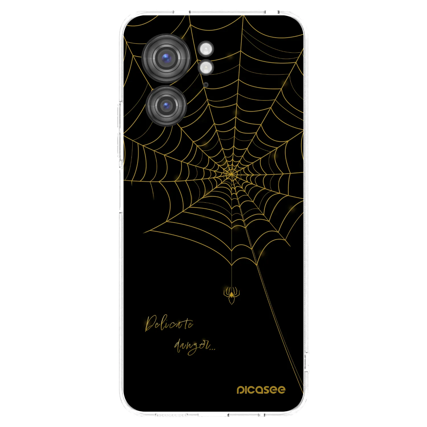 Picasee silikonski prozorni ovitek za Motorola Edge 40 - Delicate danger