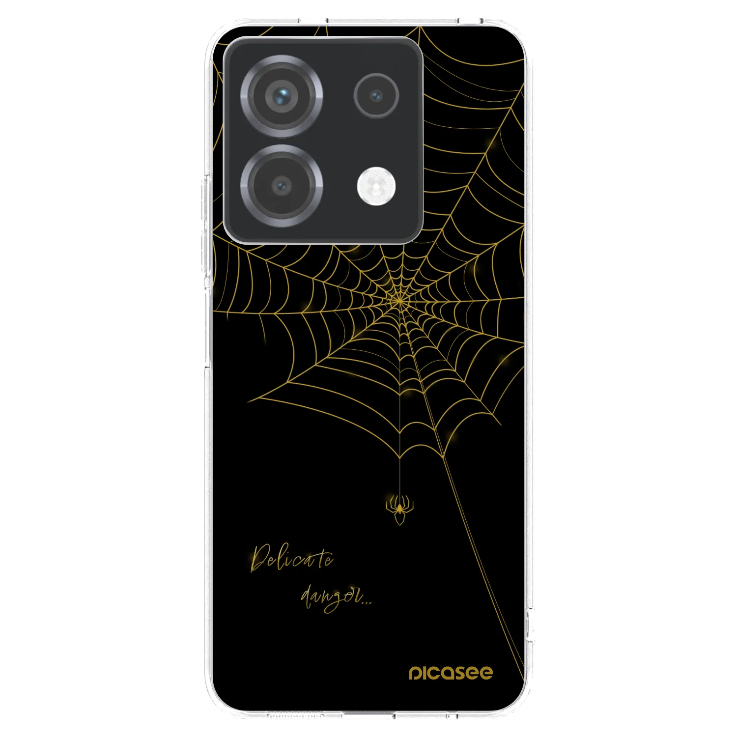 Picasee silikonski prozorni ovitek za Xiaomi Poco X6 - Delicate danger