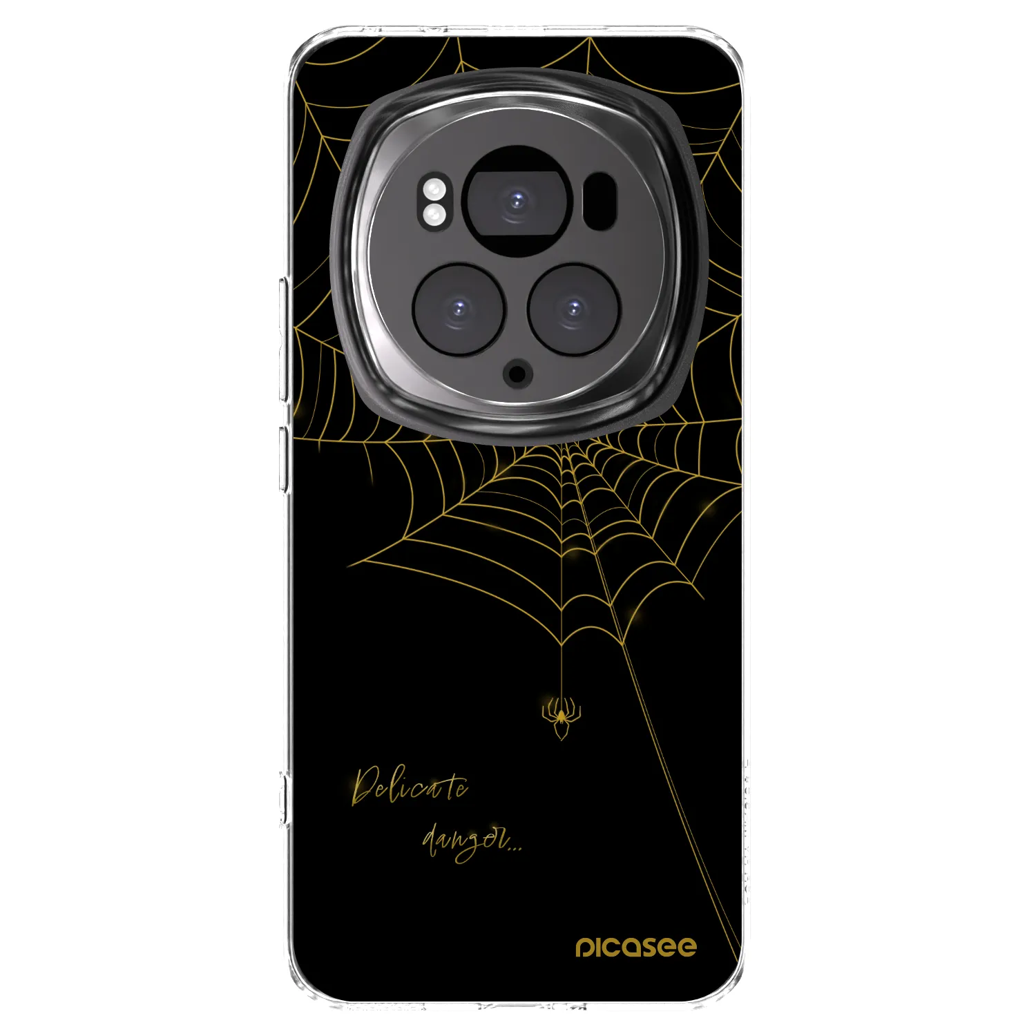 Picasee silikonski prozorni ovitek za Honor Magic6 Pro - Delicate danger