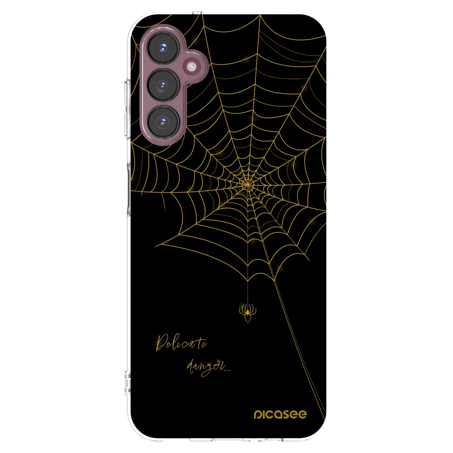 Picasee silikonski prozorni ovitek za Samsung Galaxy A05s A057G - Delicate danger