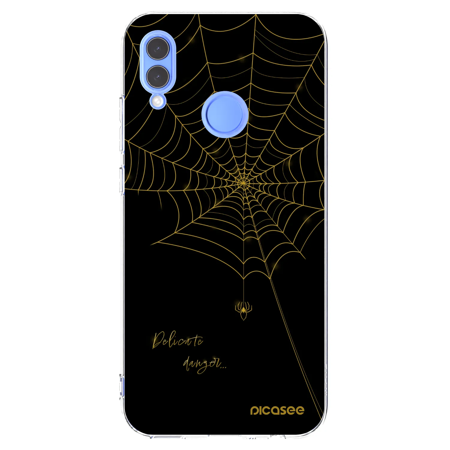 Picasee silikonski prozorni ovitek za Honor 10 Lite - Delicate danger