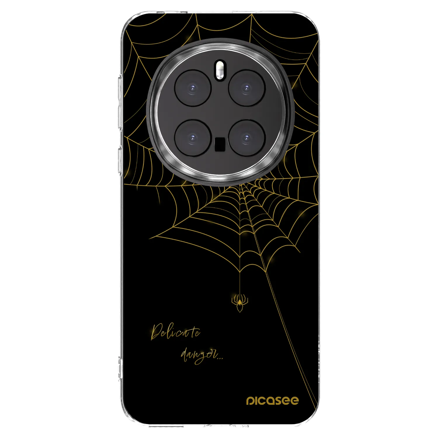 Picasee silikonski prozorni ovitek za Honor Magic7 Pro 5G - Delicate danger