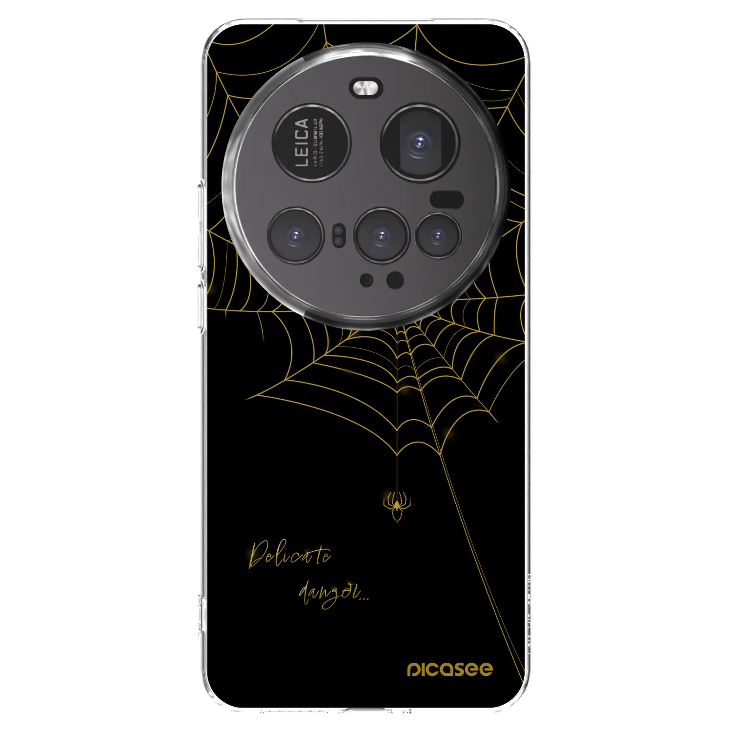 Picasee silikonski prozorni ovitek za Xiaomi 15 Ultra - Delicate danger