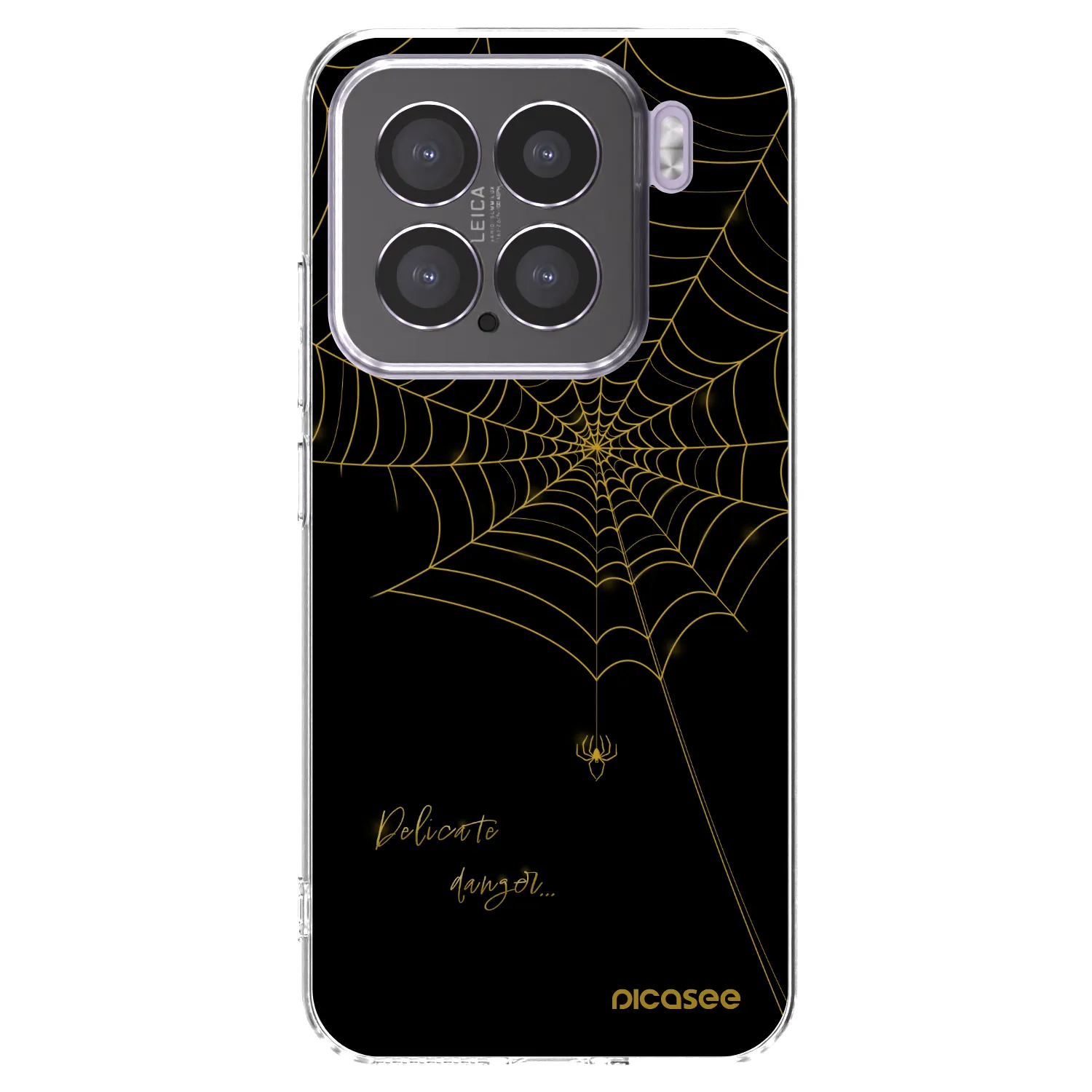 Picasee silikonski prozorni ovitek za Xiaomi 15 - Delicate danger