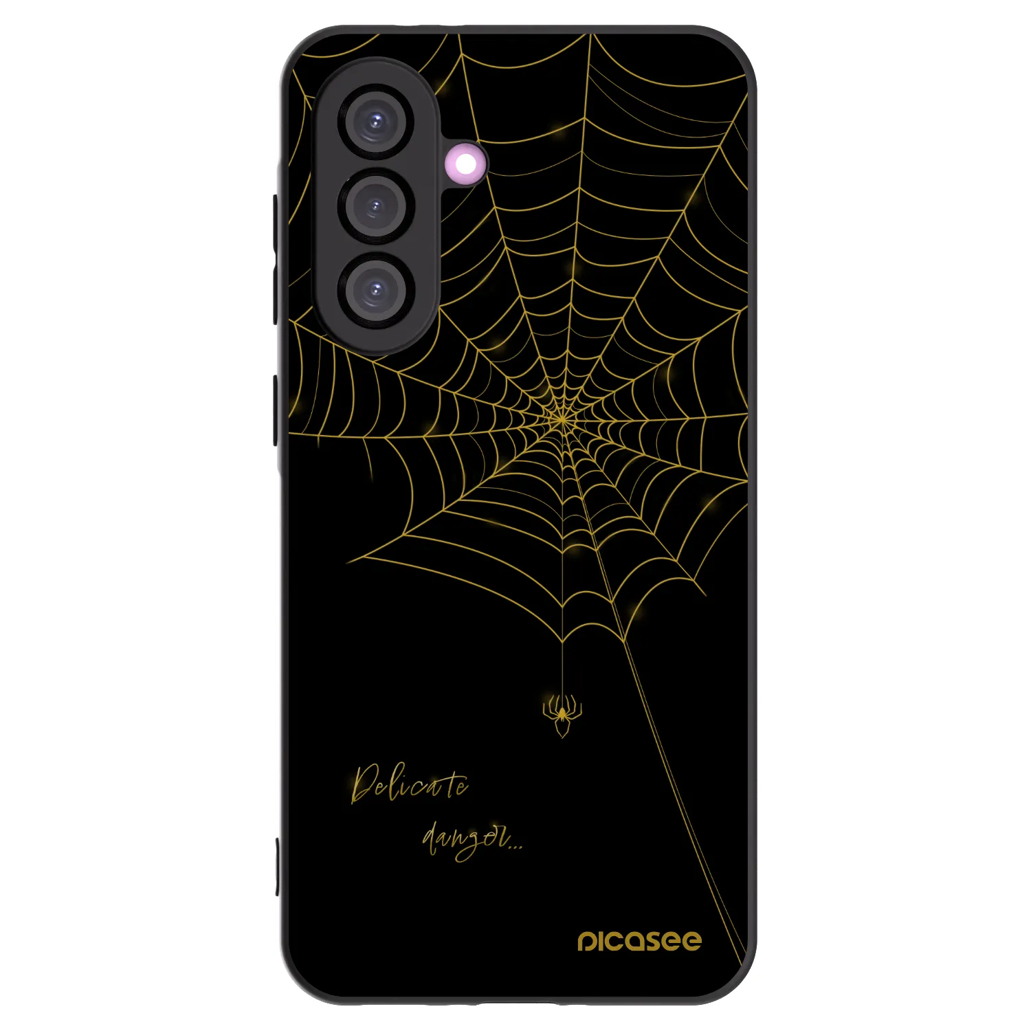 Picasee silikonski črni ovitek za Samsung Galaxy A56 5G A566B - Delicate danger