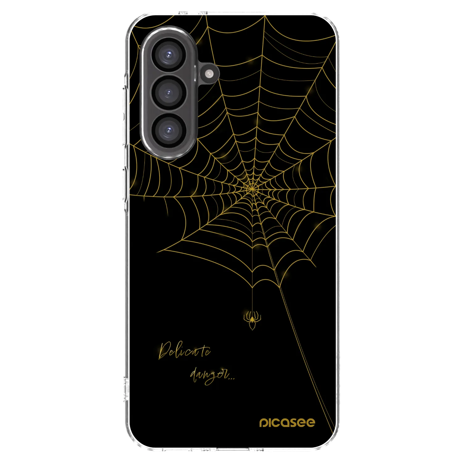 Picasee silikonski prozorni ovitek za Samsung Galaxy A56 5G A566B - Delicate danger