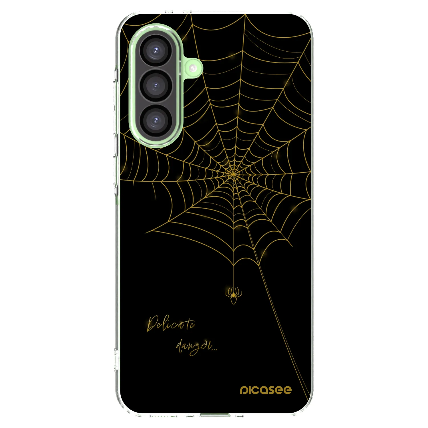 Picasee silikonski prozorni ovitek za Samsung Galaxy A26 5G A266B - Delicate danger