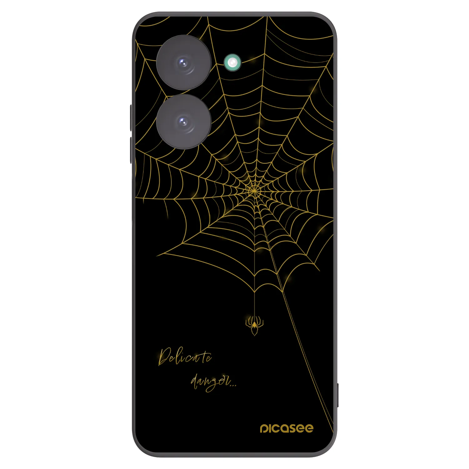 Picasee silikonski črni ovitek za Xiaomi Redmi A5 - Delicate danger