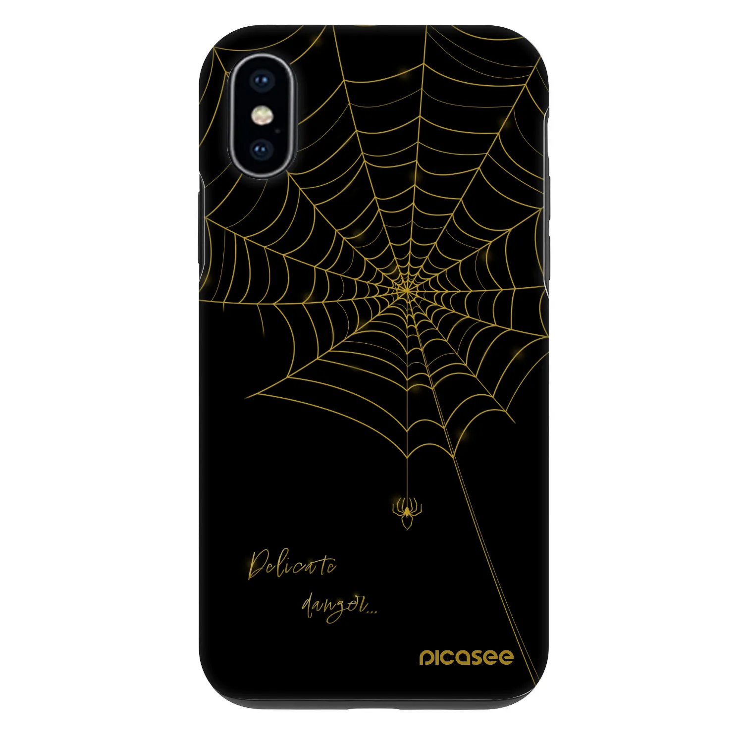 Picasee Fashion Case za Apple iPhone X/XS - Delicate danger