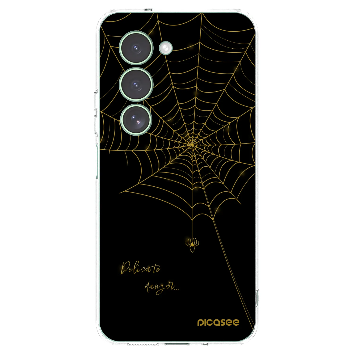 Picasee silikonski prozorni ovitek za Xiaomi Redmi 15 5G - Delicate danger