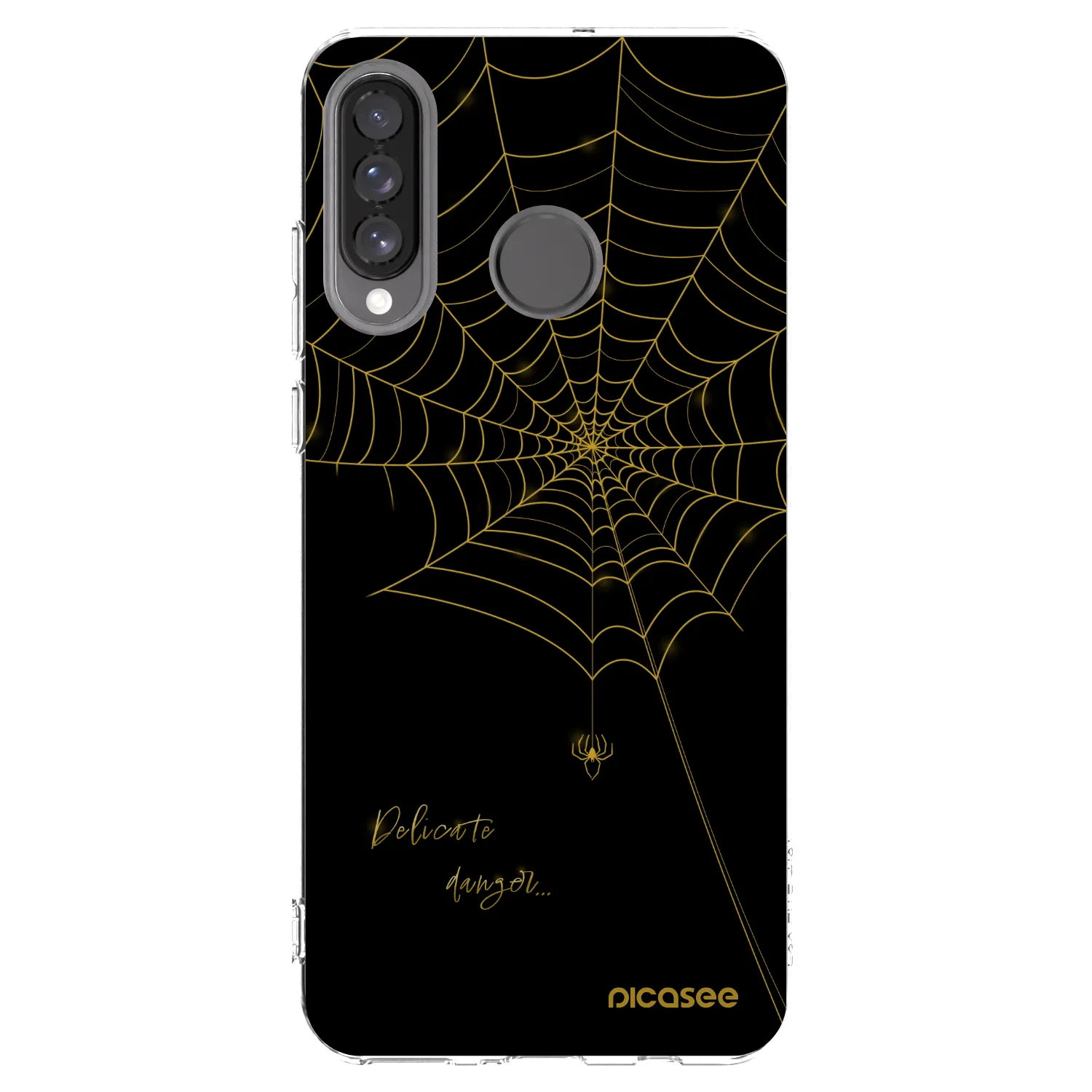 Picasee silikonski prozorni ovitek za Huawei P30 Lite - Delicate danger