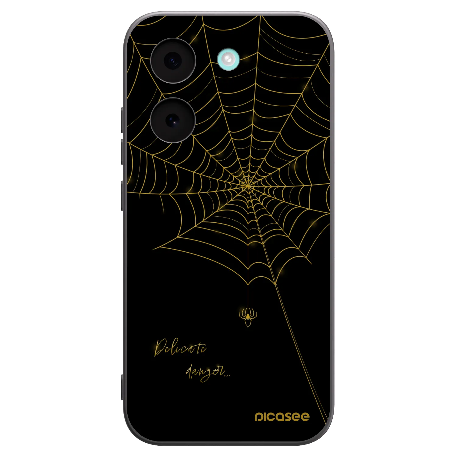 Picasee silikonski črni ovitek za Xiaomi Poco X8 Pro - Delicate danger