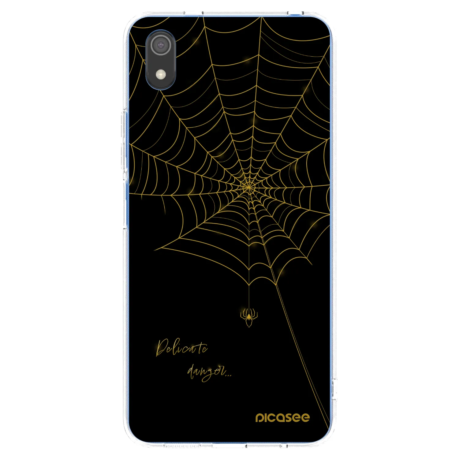 Picasee silikonski prozorni ovitek za Xiaomi Redmi 7A - Delicate danger