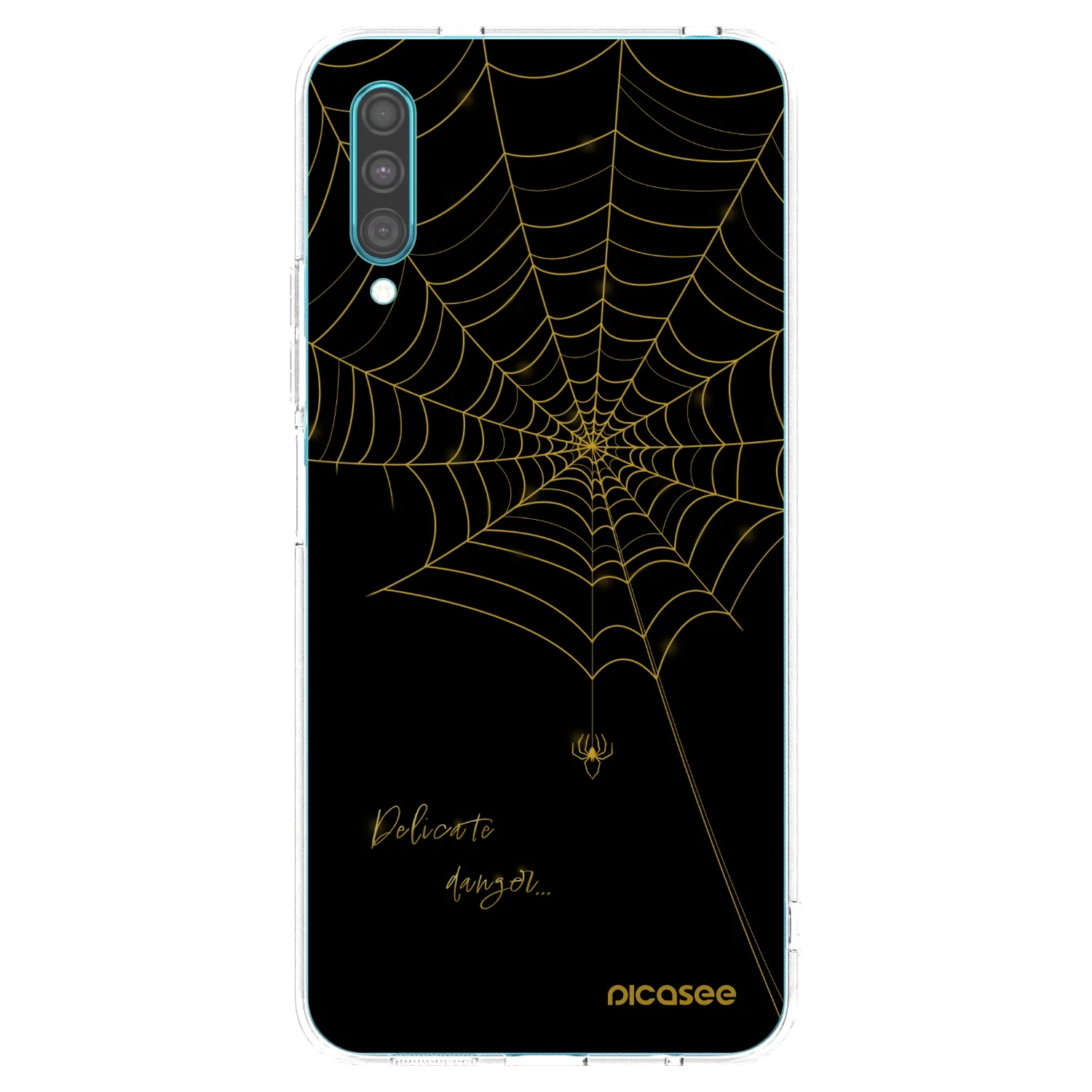 Picasee silikonski prozorni ovitek za Samsung Galaxy A30s A307F - Delicate danger