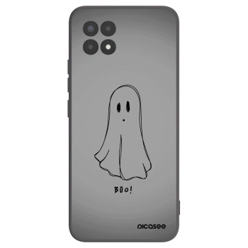 Picasee silikonski črni ovitek za Realme 8i - Ghost
