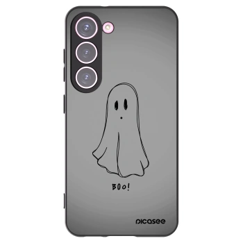 Picasee silikonski črni ovitek za Samsung Galaxy S23 5G - Ghost