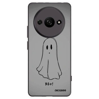 Picasee silikonski črni ovitek za Xiaomi Redmi A3 - Ghost