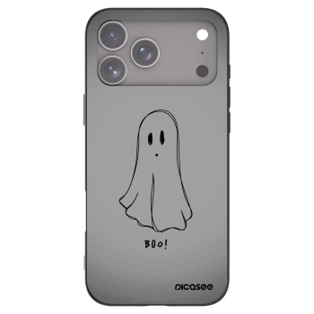 Picasee silikonski črni ovitek za Apple iPhone 17 Pro Max - Ghost