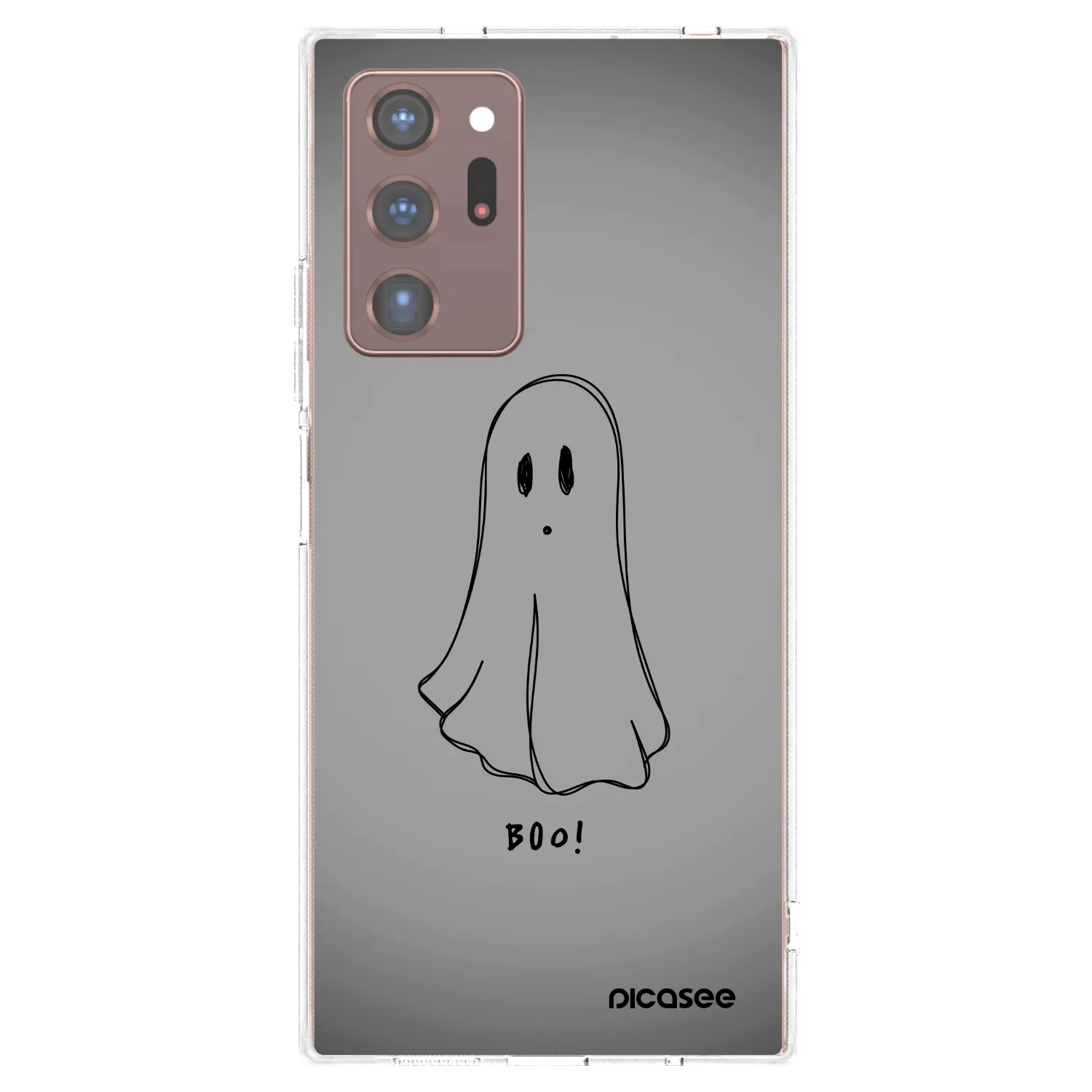 Picasee silikonski prozorni ovitek za Samsung Galaxy Note 20 Ultra - Ghost