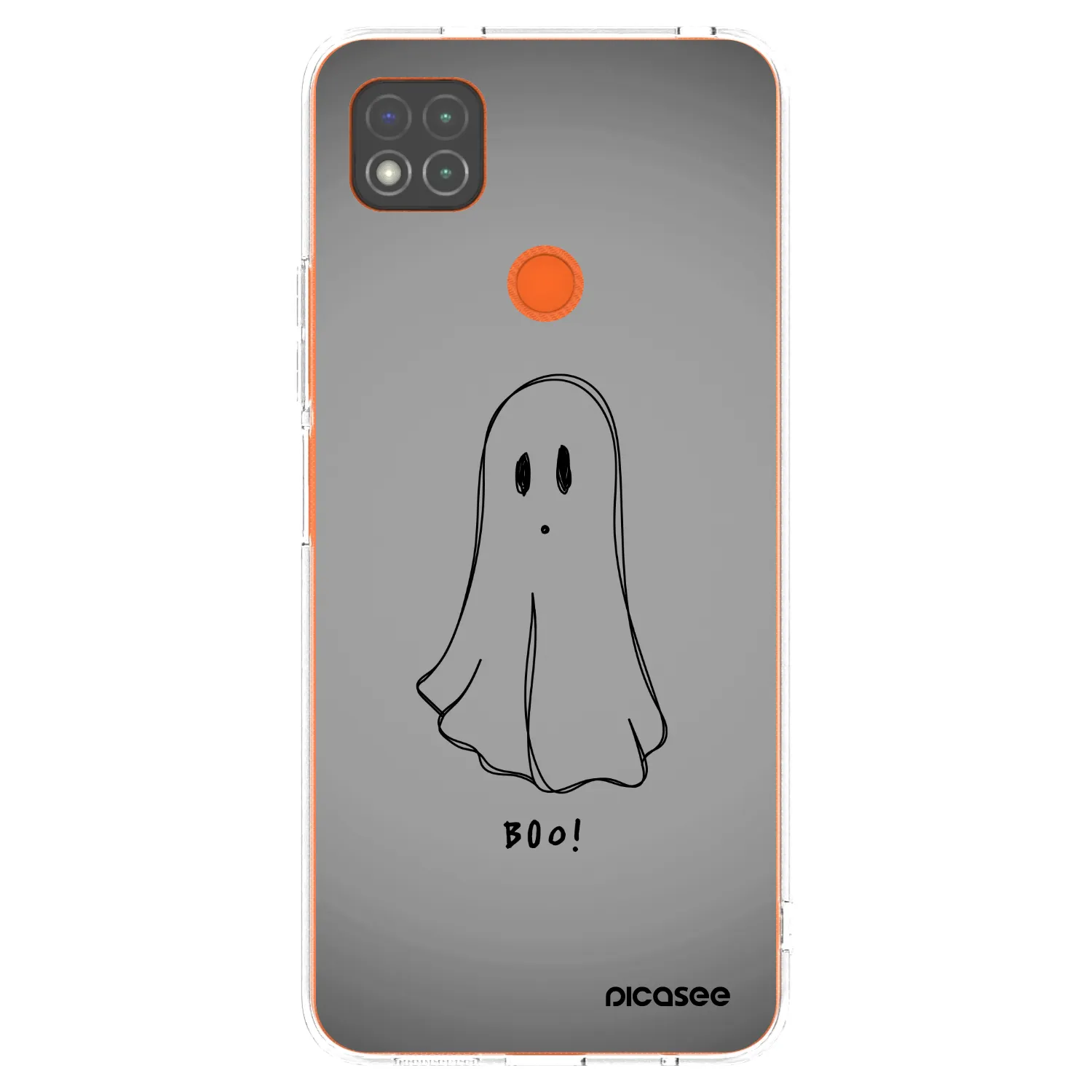 Picasee silikonski prozorni ovitek za Xiaomi Redmi 9C - Ghost