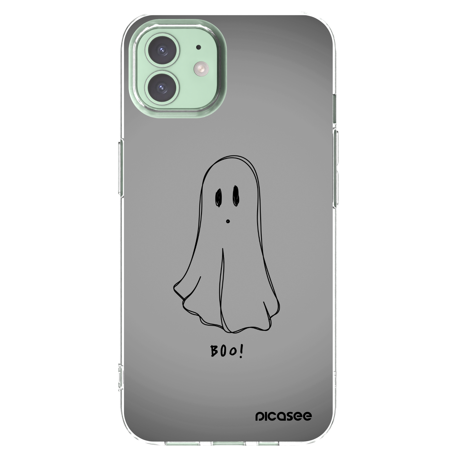 Picasee silikonski prozorni ovitek za Apple iPhone 12 Pro - Ghost