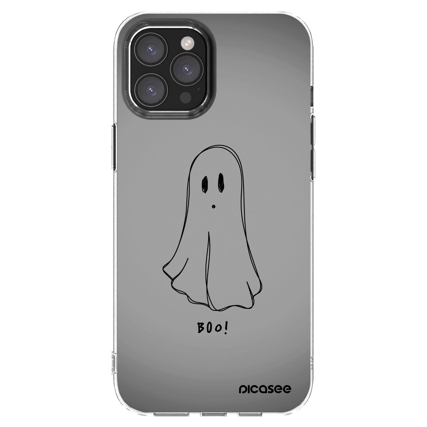 Picasee silikonski prozorni ovitek za Apple iPhone 12 Pro Max - Ghost