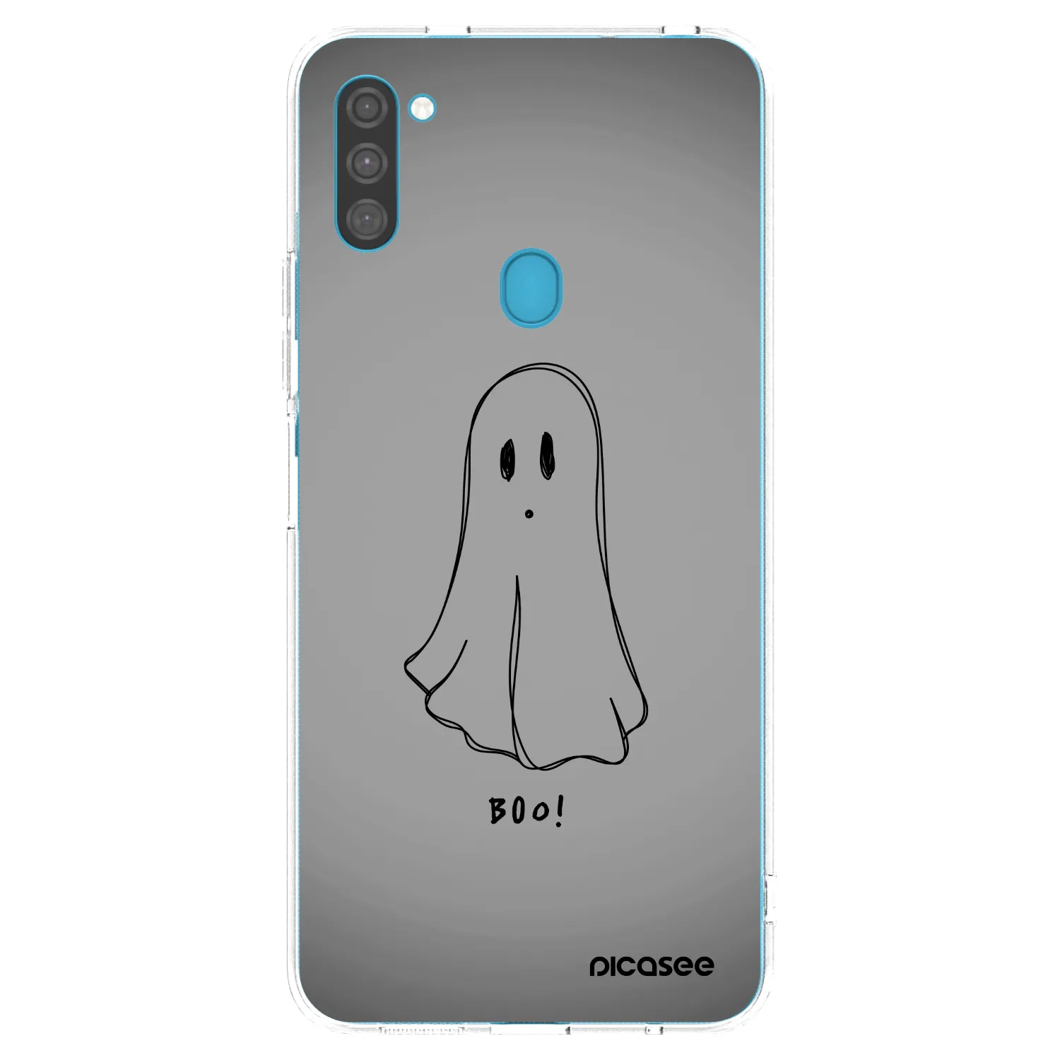Picasee silikonski prozorni ovitek za Samsung Galaxy M11 - Ghost