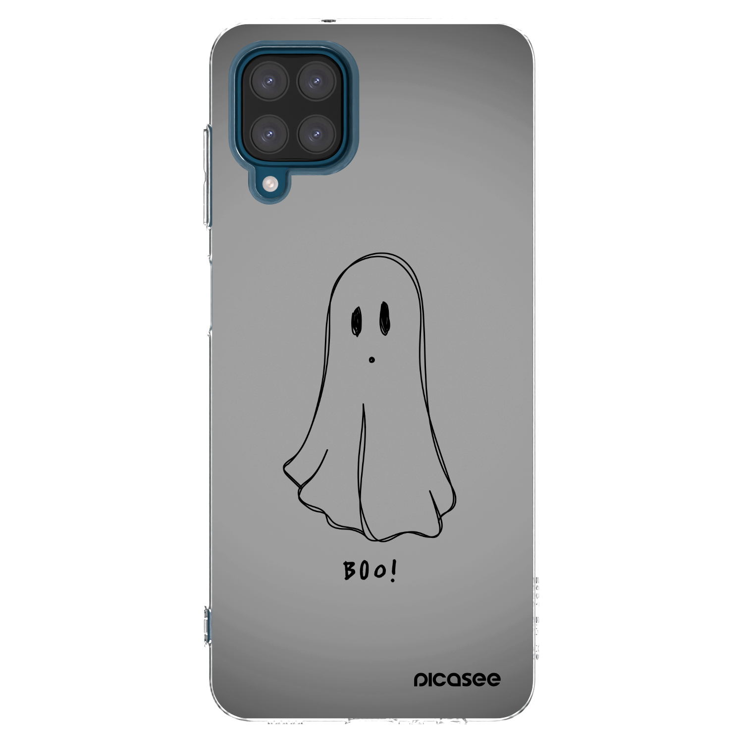 Picasee silikonski prozorni ovitek za Samsung Galaxy A12 A125F - Ghost