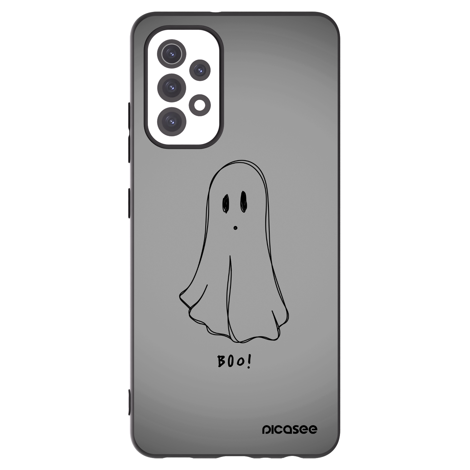 Picasee silikonski črni ovitek za Samsung Galaxy A32 5G A326B - Ghost