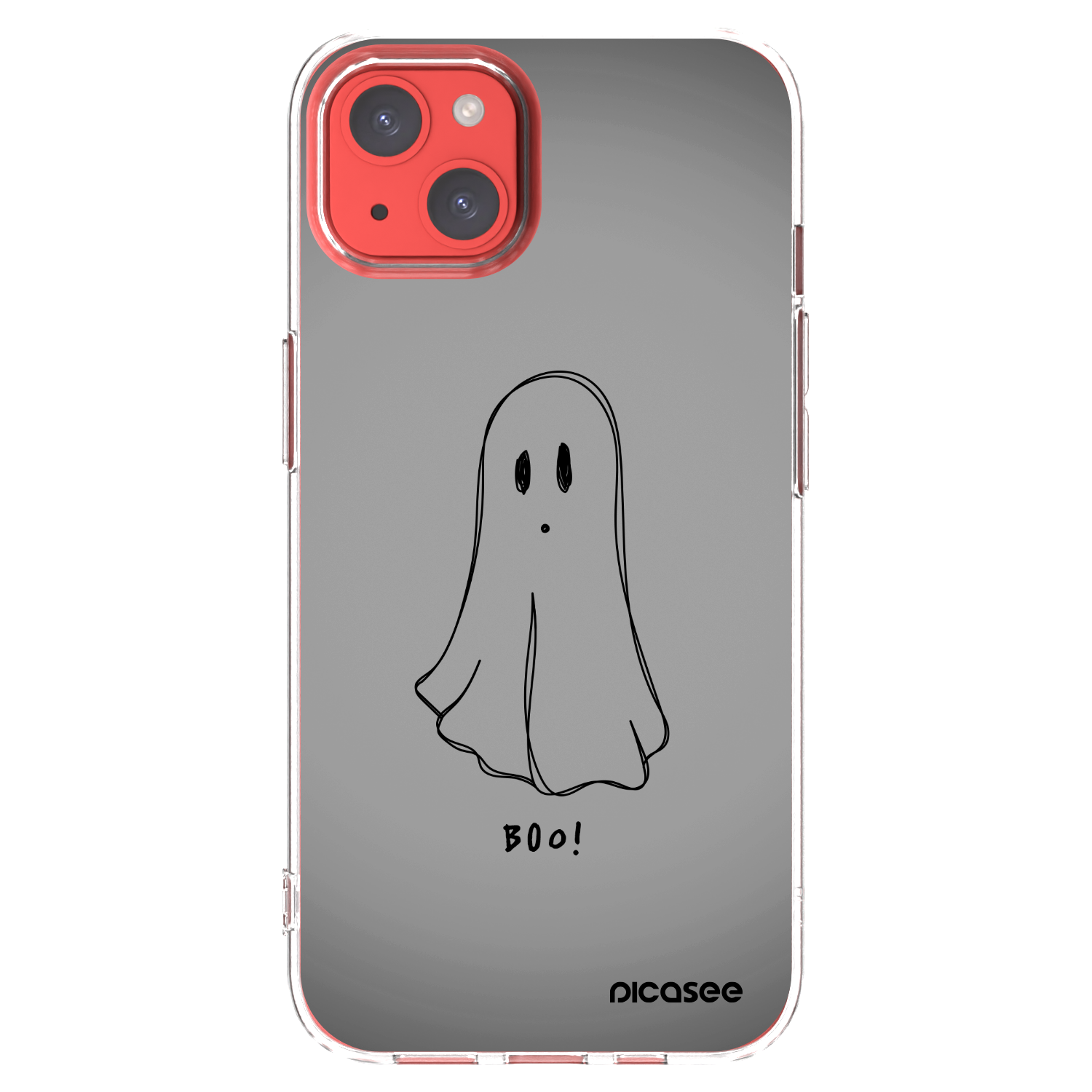 Picasee silikonski prozorni ovitek za Apple iPhone 13 - Ghost