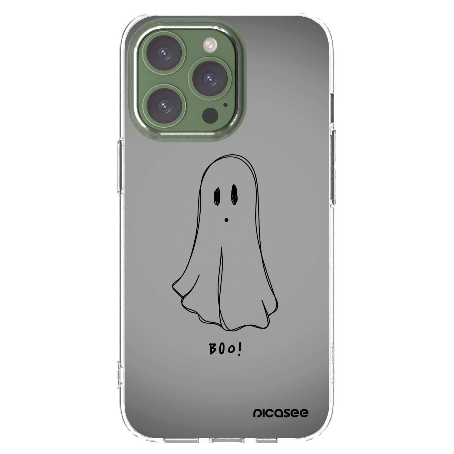 Picasee silikonski prozorni ovitek za Apple iPhone 13 Pro - Ghost