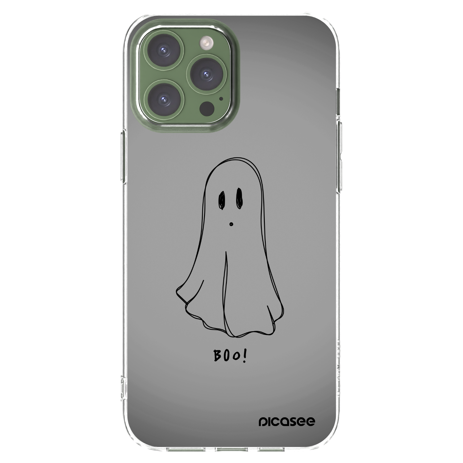 Picasee silikonski prozorni ovitek za Apple iPhone 13 Pro Max - Ghost